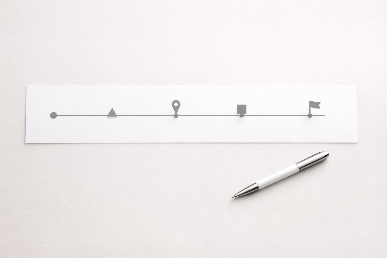 Timeline roadmap with milestones for planning life insurance term length and coverage duration