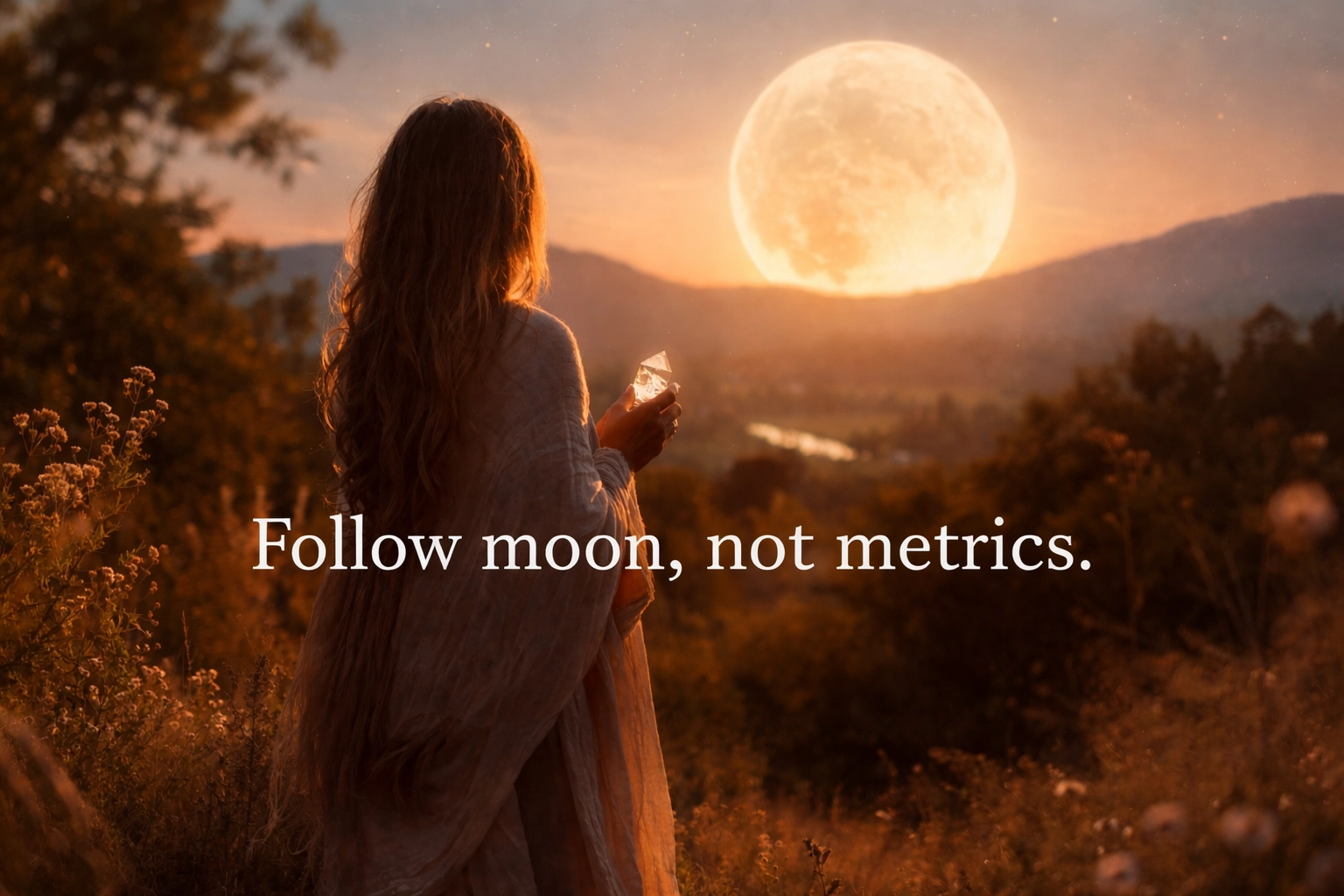 Lunar Intelligence: Stop Counting Steps and Start Following the Moon for Real Change
