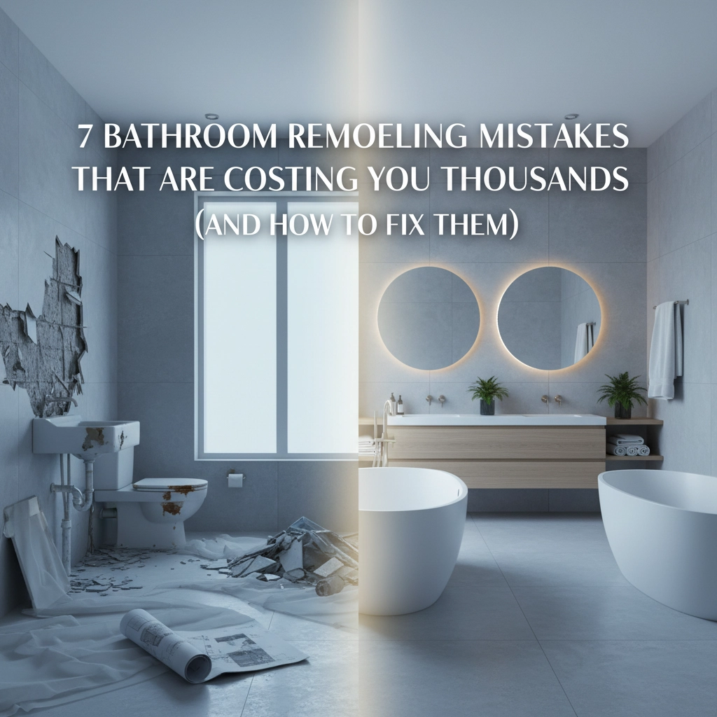 Avoid These Costly Bathroom Renovation Mistakes