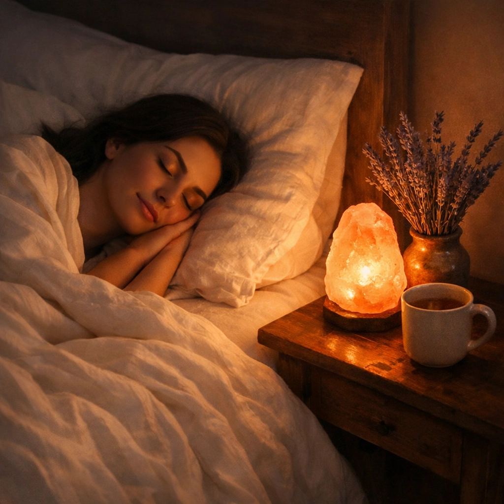 A woman sleeping peacefully to emphasize the role of rest in managing insulin resistance.