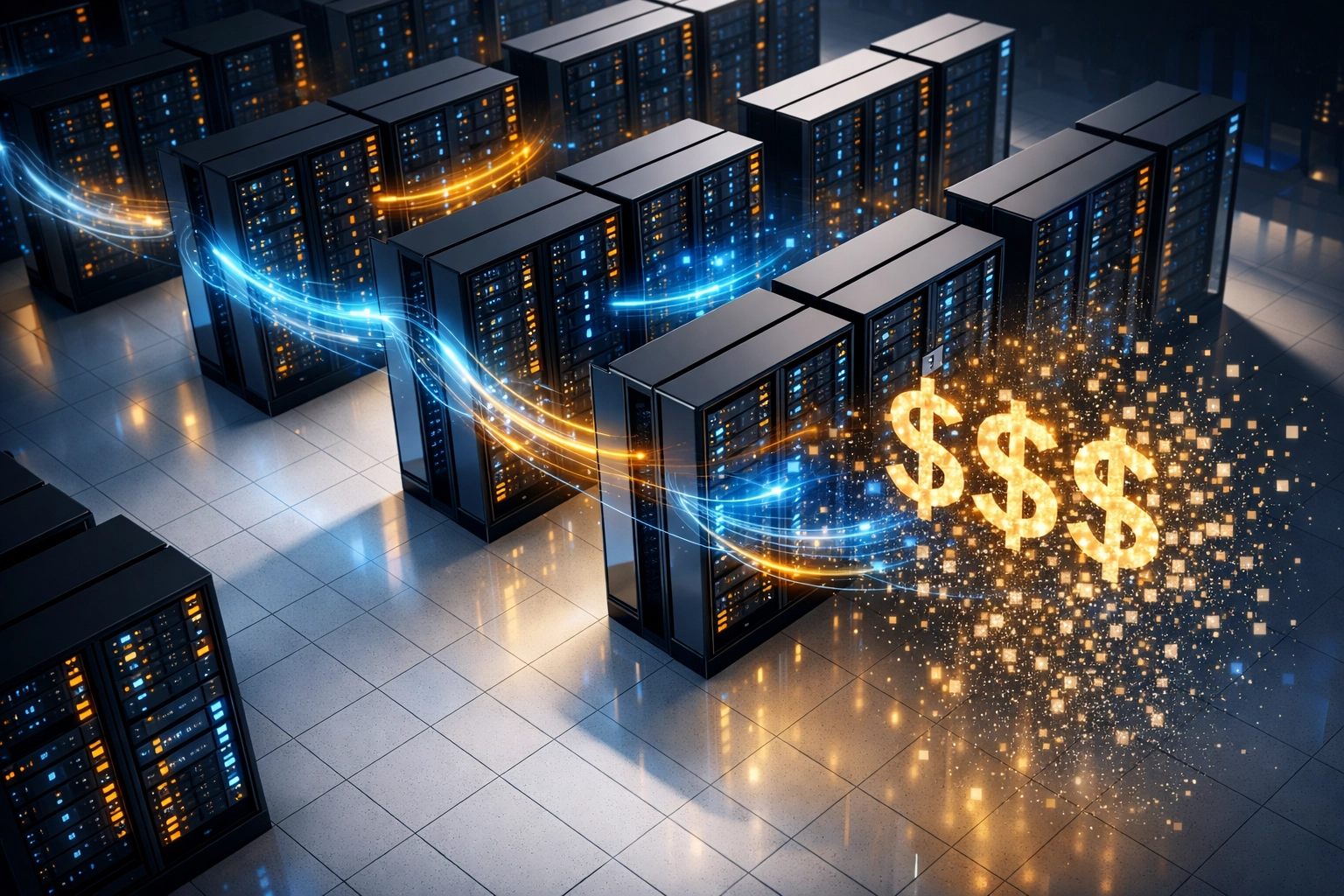 ServiceNow ITOM data center showing license optimization and cost reduction opportunities