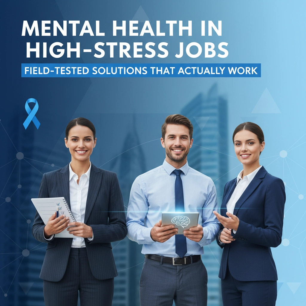 Mental Health in High-Stress Jobs: Field-Tested Solutions That Actually Work