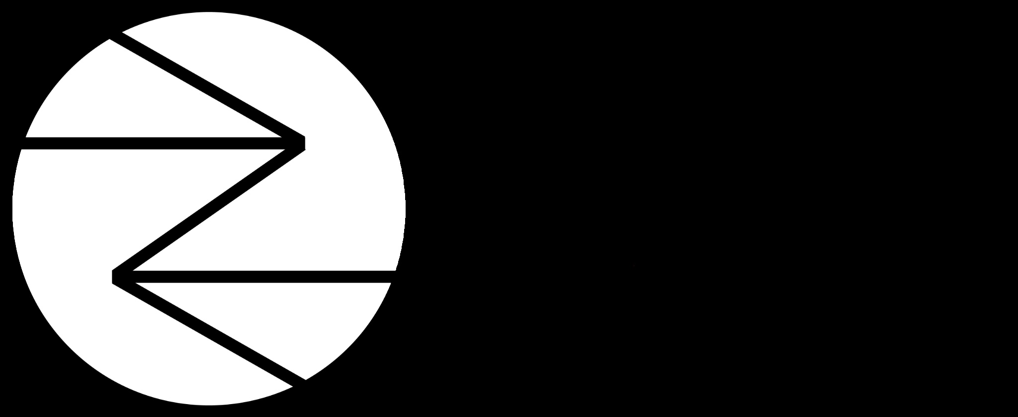 Repaired Collective logo Logo featuring a stylized white circle divided by black lines and arrows, resembling a broken device screen being pieced back together, alongside the business name in bold black text on a black background.