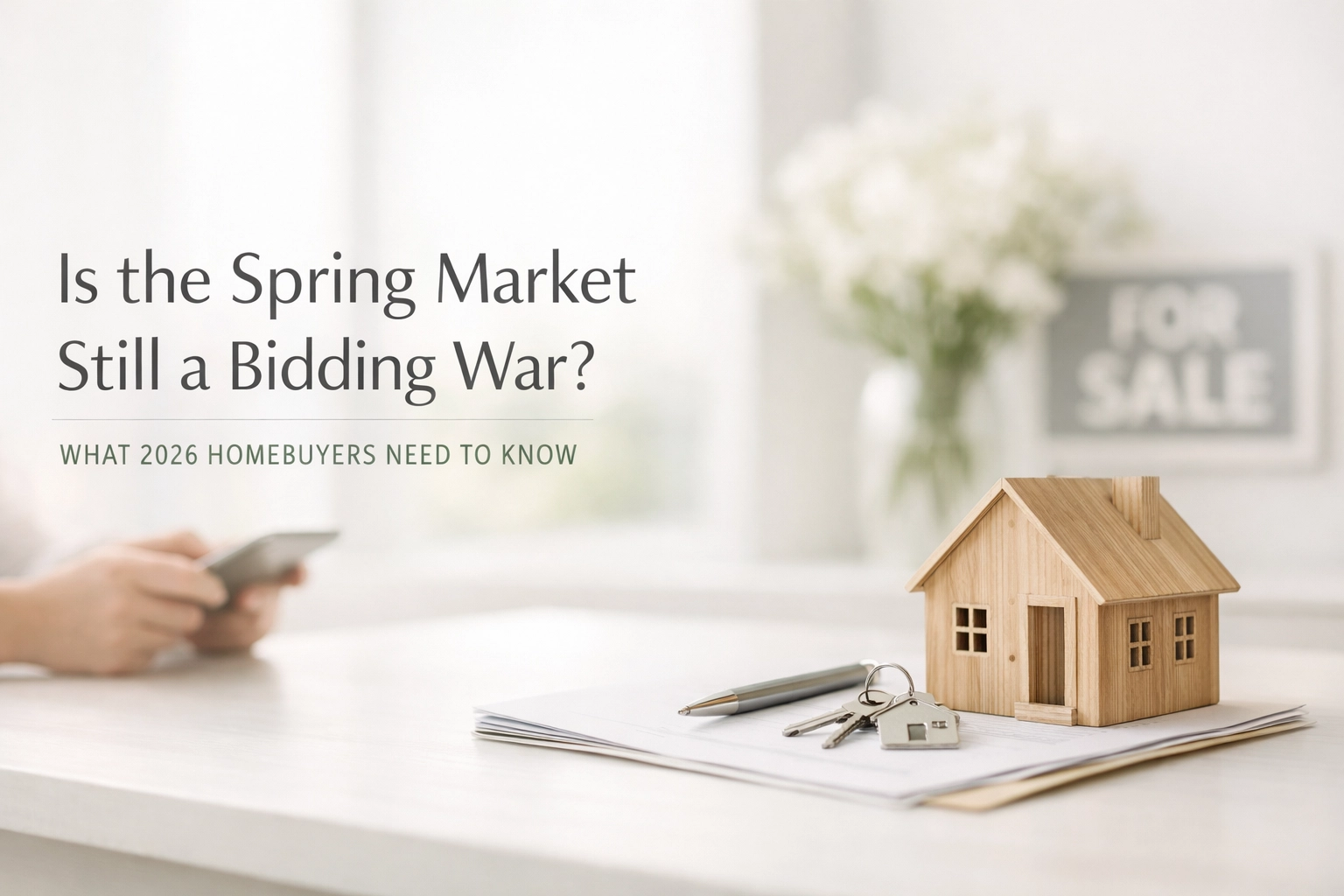 [HERO] Is the Spring Market Still a Bidding War? What 2026 Homebuyers Need to Know