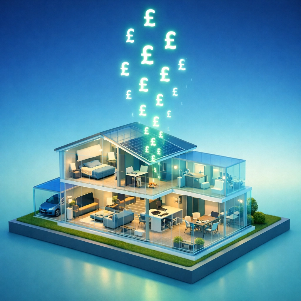 Homeowner saving money on mortgage with better rates in Oldham