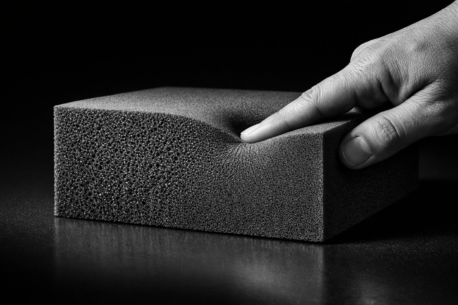Durable high-density automotive-grade foam for custom furniture cushions and upholstery repair.