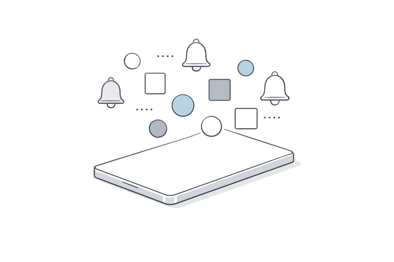 Mobile dispatch notifications enabling real-time field service communication and updates