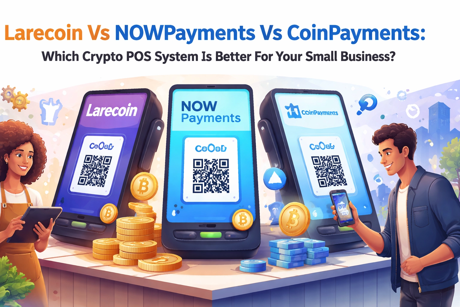 [HERO] Larecoin Vs NOWPayments Vs CoinPayments: Which Crypto POS System Is Better For Your Small Business?