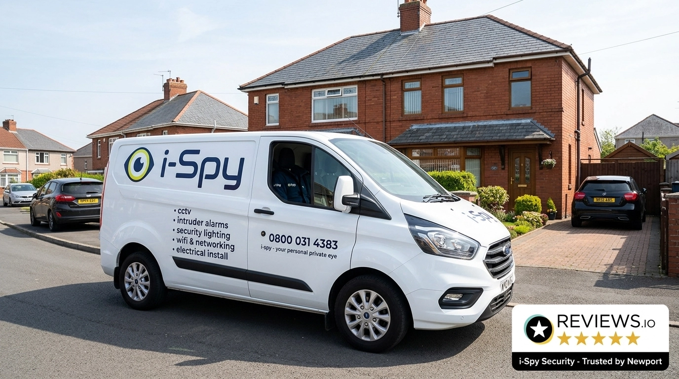 i-Spy CCTV professional installation in Newport