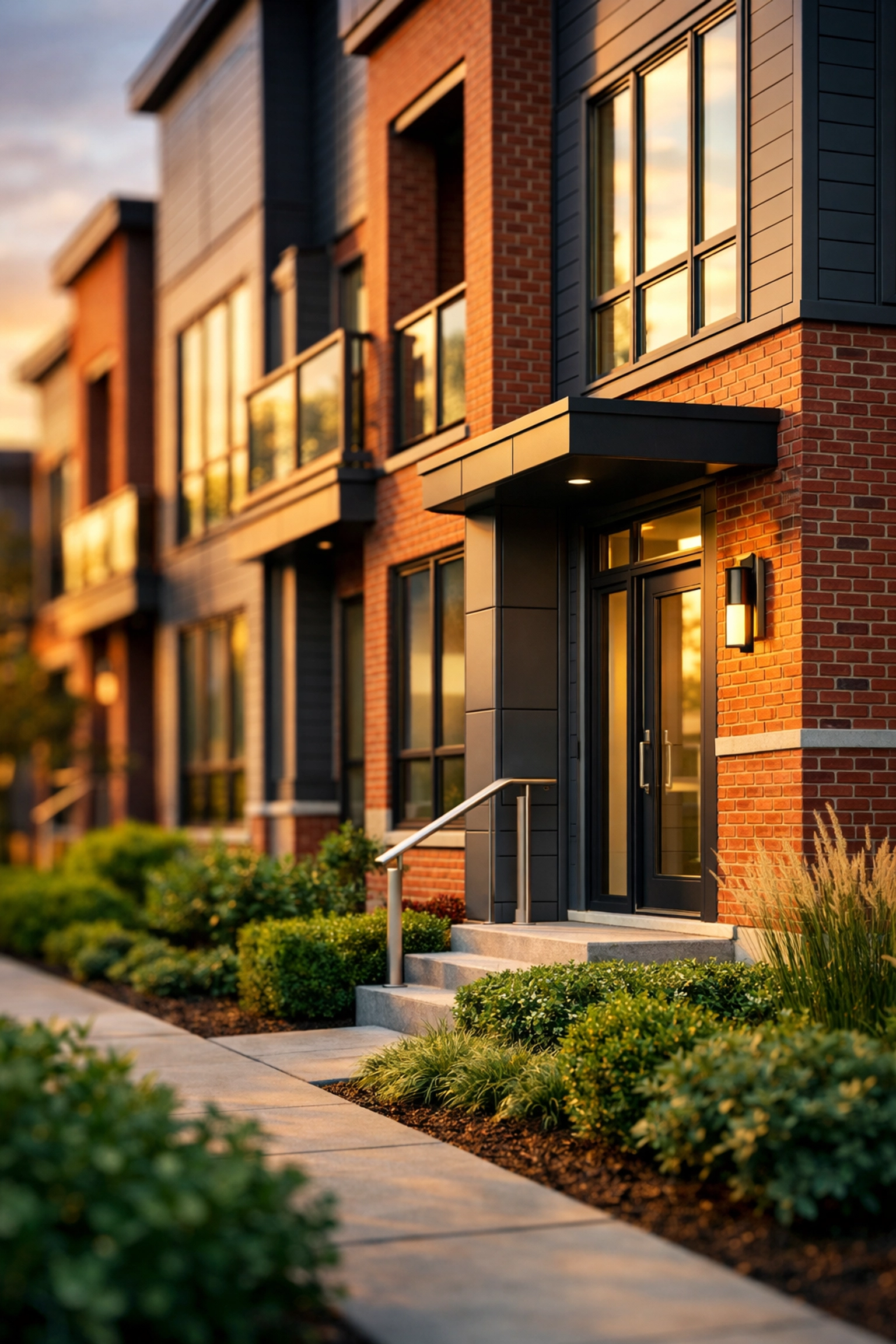 Modern newly constructed Ontario townhome eligible for GST/HST first-time buyer rebate