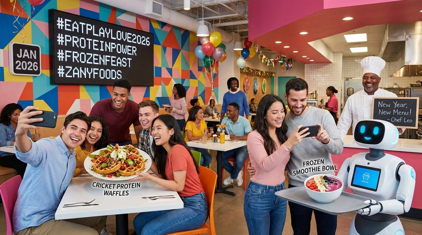 Zany menu experimentation in 2026