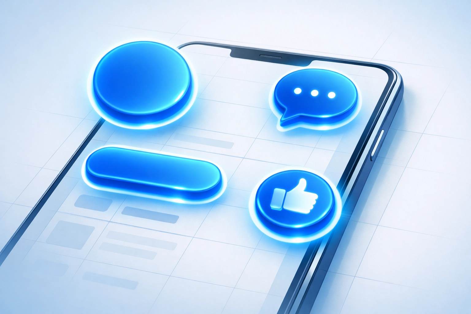 Mobile-friendly touch targets with proper spacing for better tap accuracy and conversions