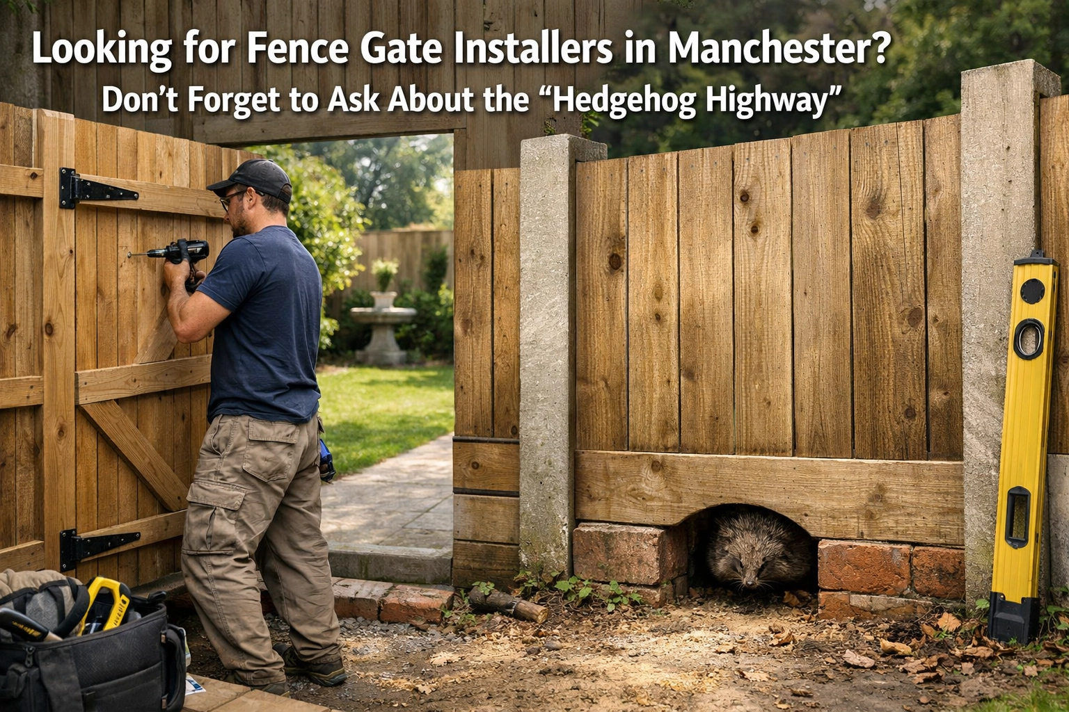 [HERO] Looking for Fence Gate Installers in Manchester? Don