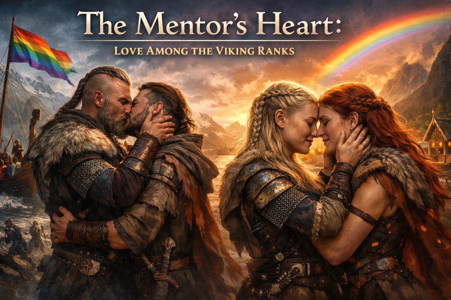 The Mentor's Heart: Love Among the Viking Ranks