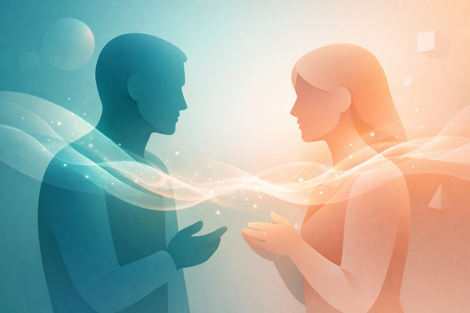 Empathetic intake specialist connecting with caller during active listening