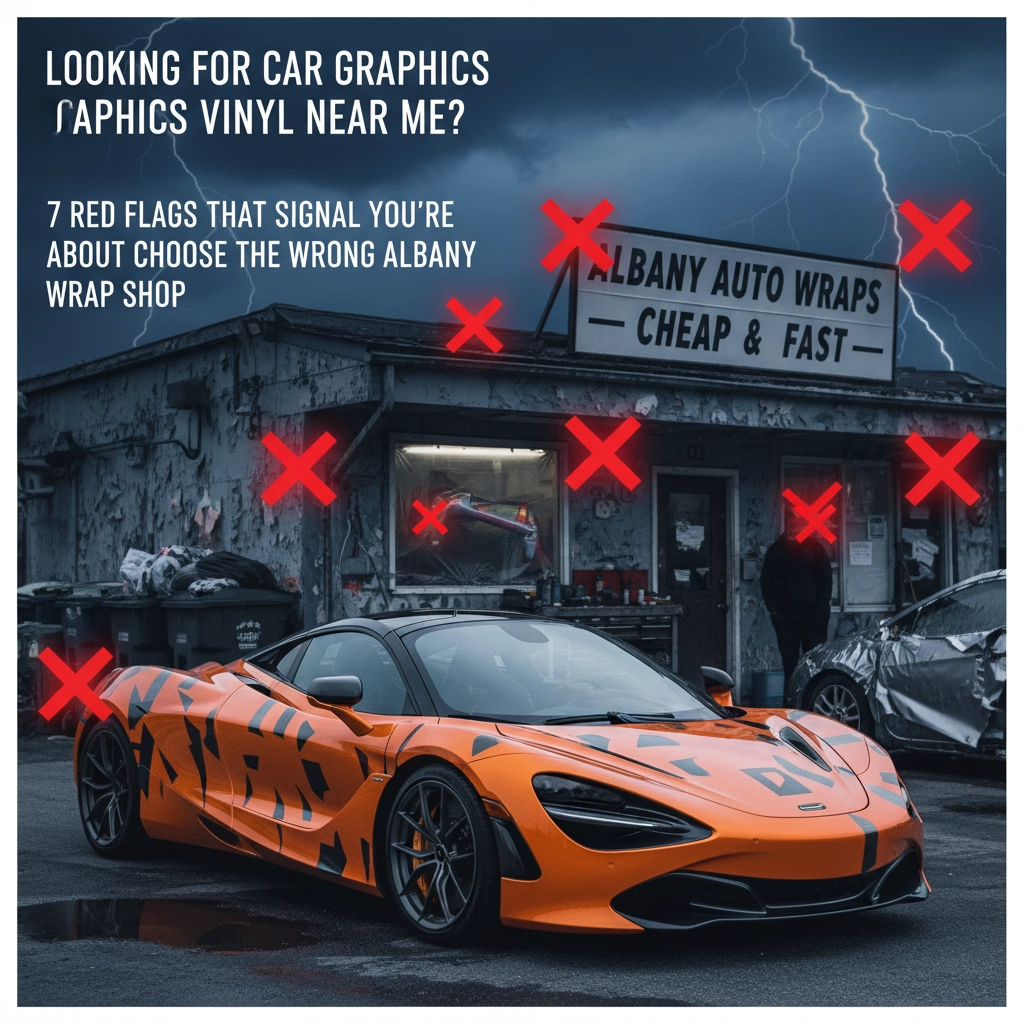 Looking for Car Graphics Vinyl Near Me? 7 Red Flags That Signal You&#39;re About to Choose the Wrong Albany Wrap Shop