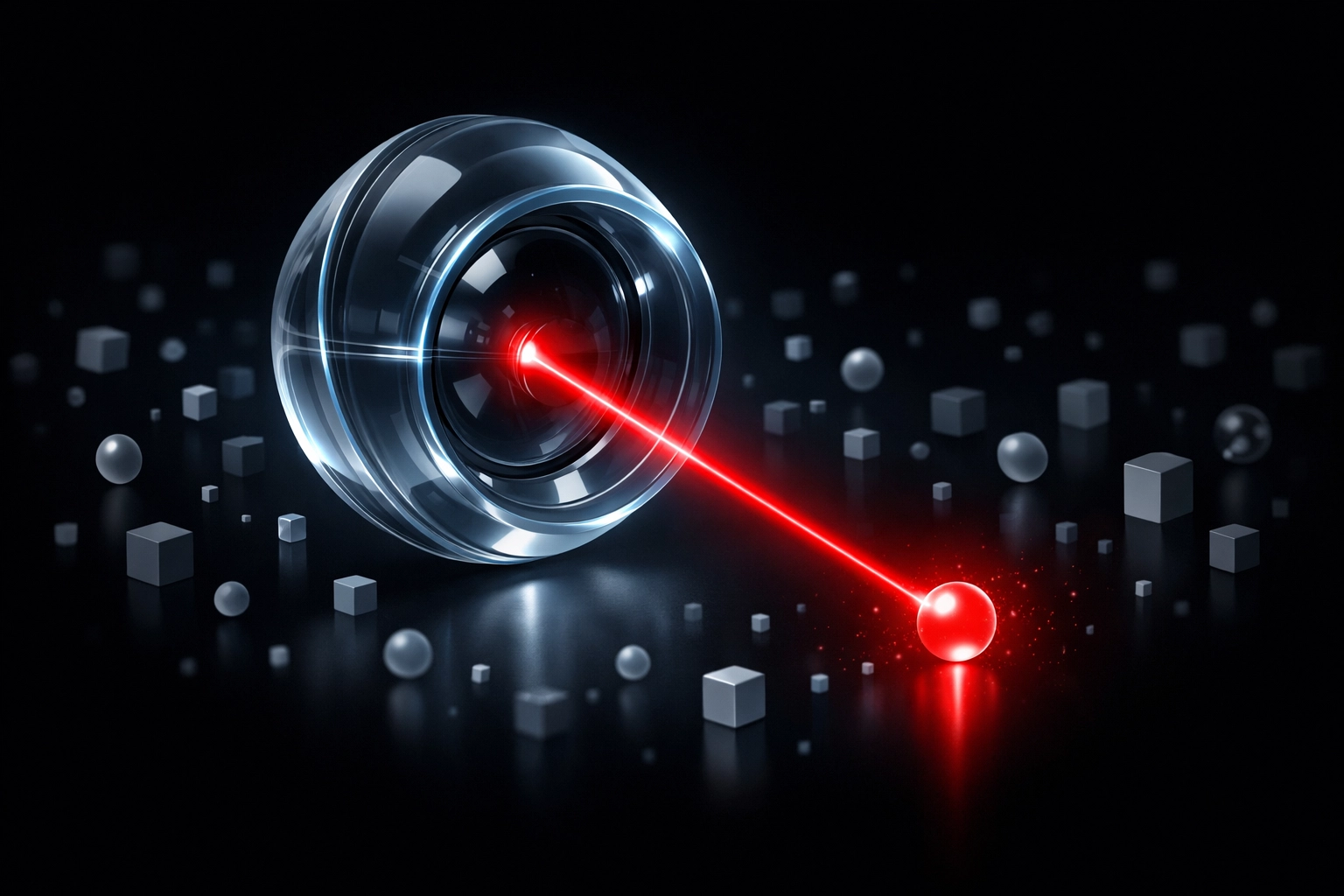 Digital scanning lens identifying verified business entity data for AI search engine trust.