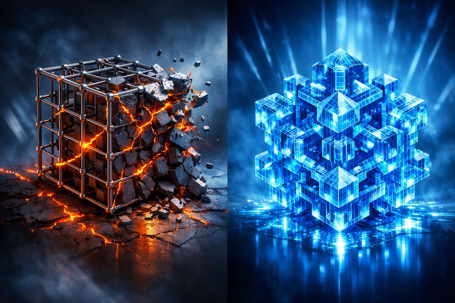 Traditional RSA encryption breaking versus quantum-safe cryptography algorithms