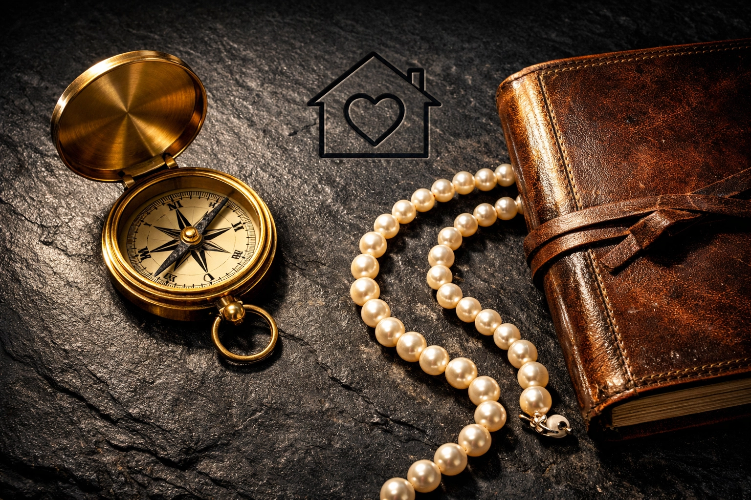 Curated estate treasures showing a calm and organized estate liquidation process in Columbus, Ohio.