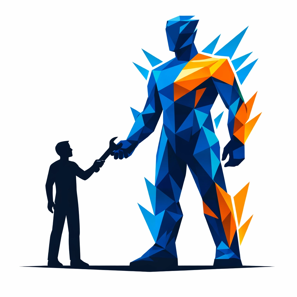 A user transforming into an expert using customer education for custom eLearning development.