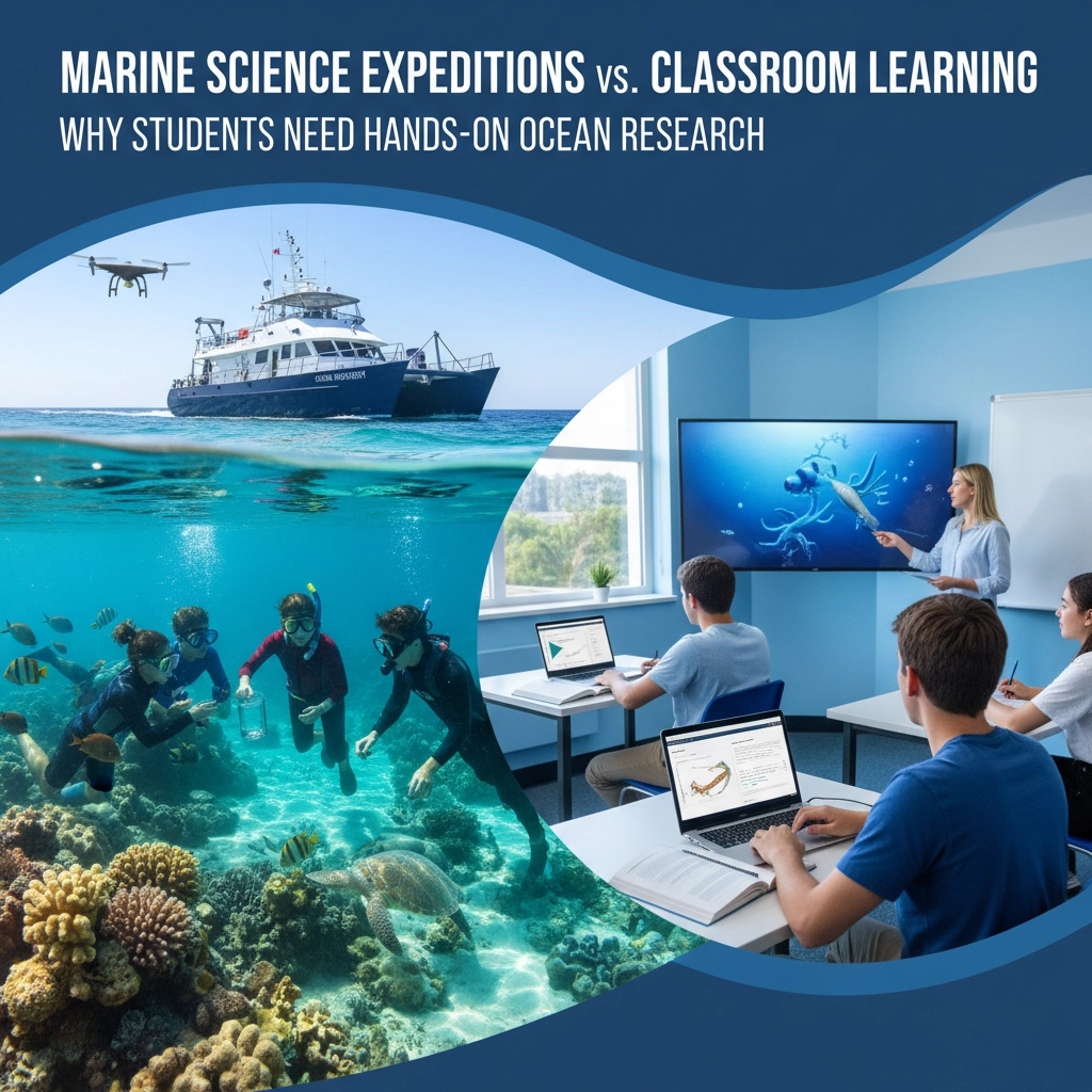 Marine Science Expeditions vs. Classroom Learning: Why Students Need Hands-On Ocean Research