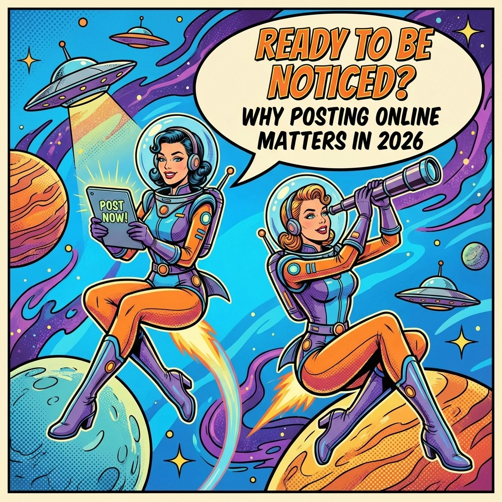 Ready to Be Noticed? Why Posting Online Matters in 2026