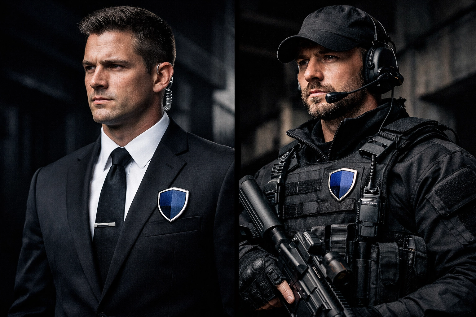 Professional comparison of unarmed and armed security officers for businesses in Richmond, Virginia.