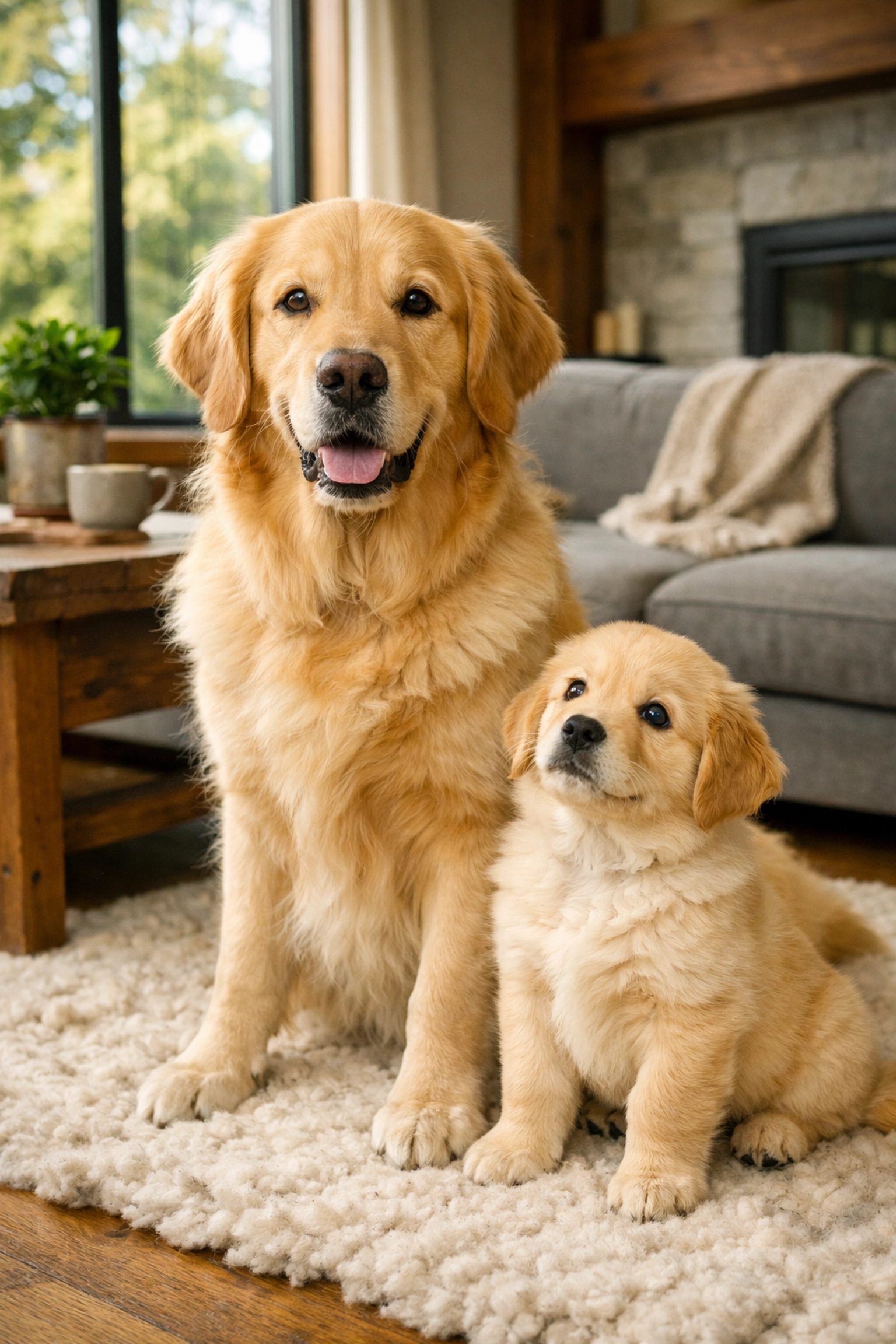 Health tested Golden Retriever puppies in Oregon showing the calm temperament of NextGen Goldens.