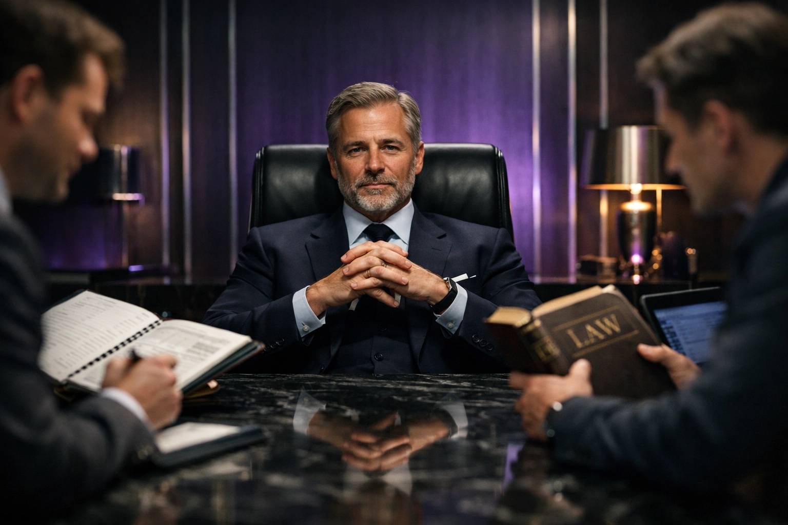 Private sector administrator overseeing a team to manage and protect generational wealth.