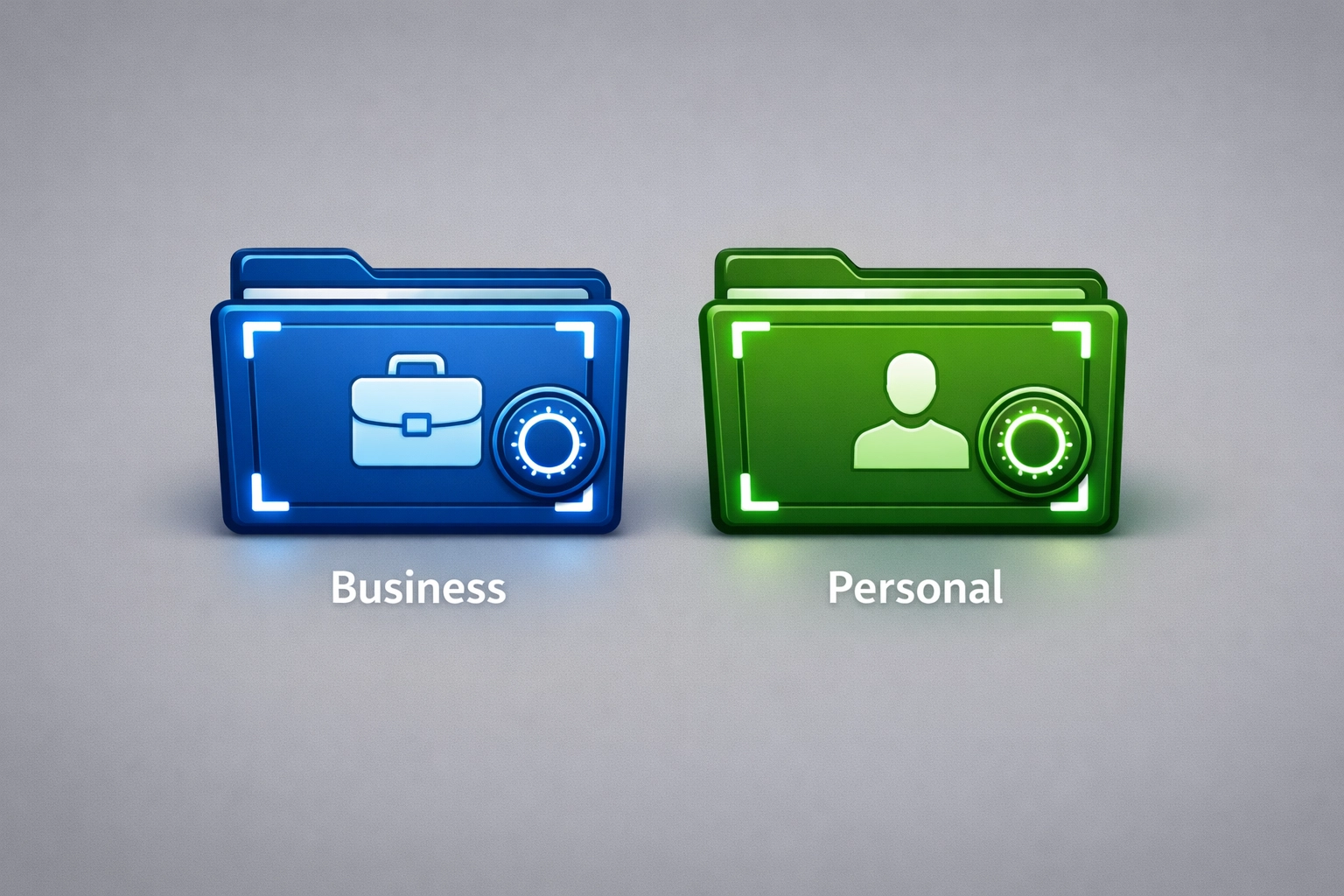 Illustration showing the separation of business and personal finances for organized tax preparation in New Haven.