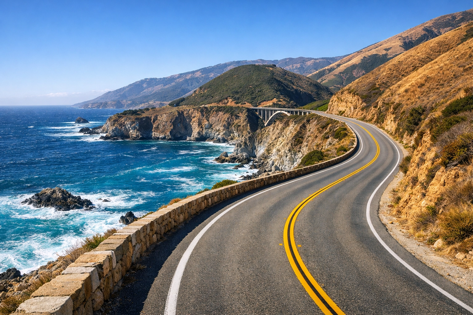 Optimized high-resolution travel photo of the Big Sur coast to boost website speed and photography SEO.