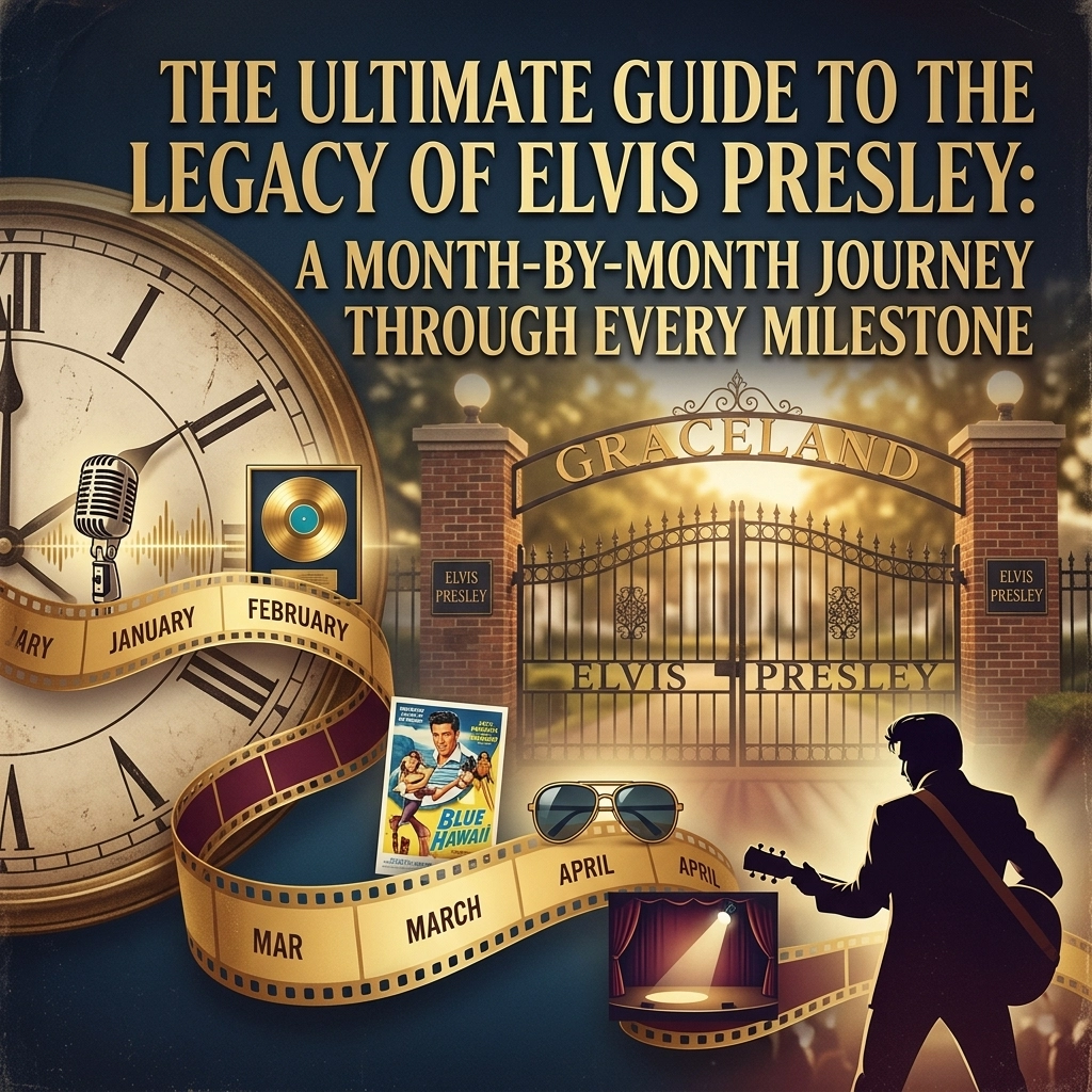 The Ultimate Guide to the Legacy of Elvis Presley: A Month-by-Month Journey Through Every Milestone