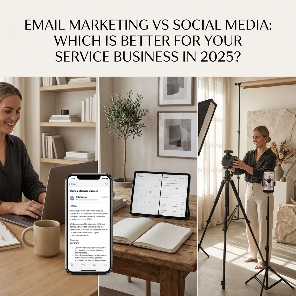 Email Marketing Vs Social Media: Which Is Better For Your Service Business in 2025?