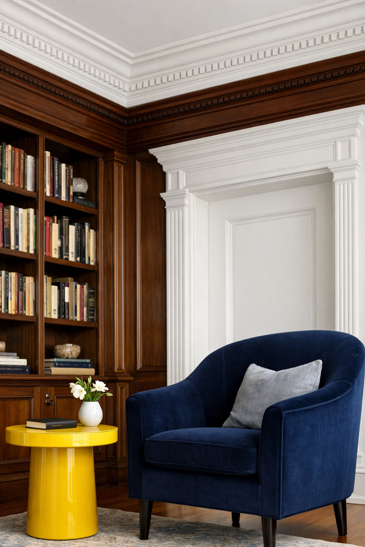 Dusted historic home study in West Cambridge maintained by a premier maid service Cambridge.