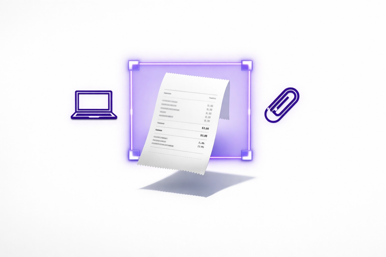 AI for bookkeeping tool categorizing a receipt, showing why professional bookkeeping services are needed for validation.