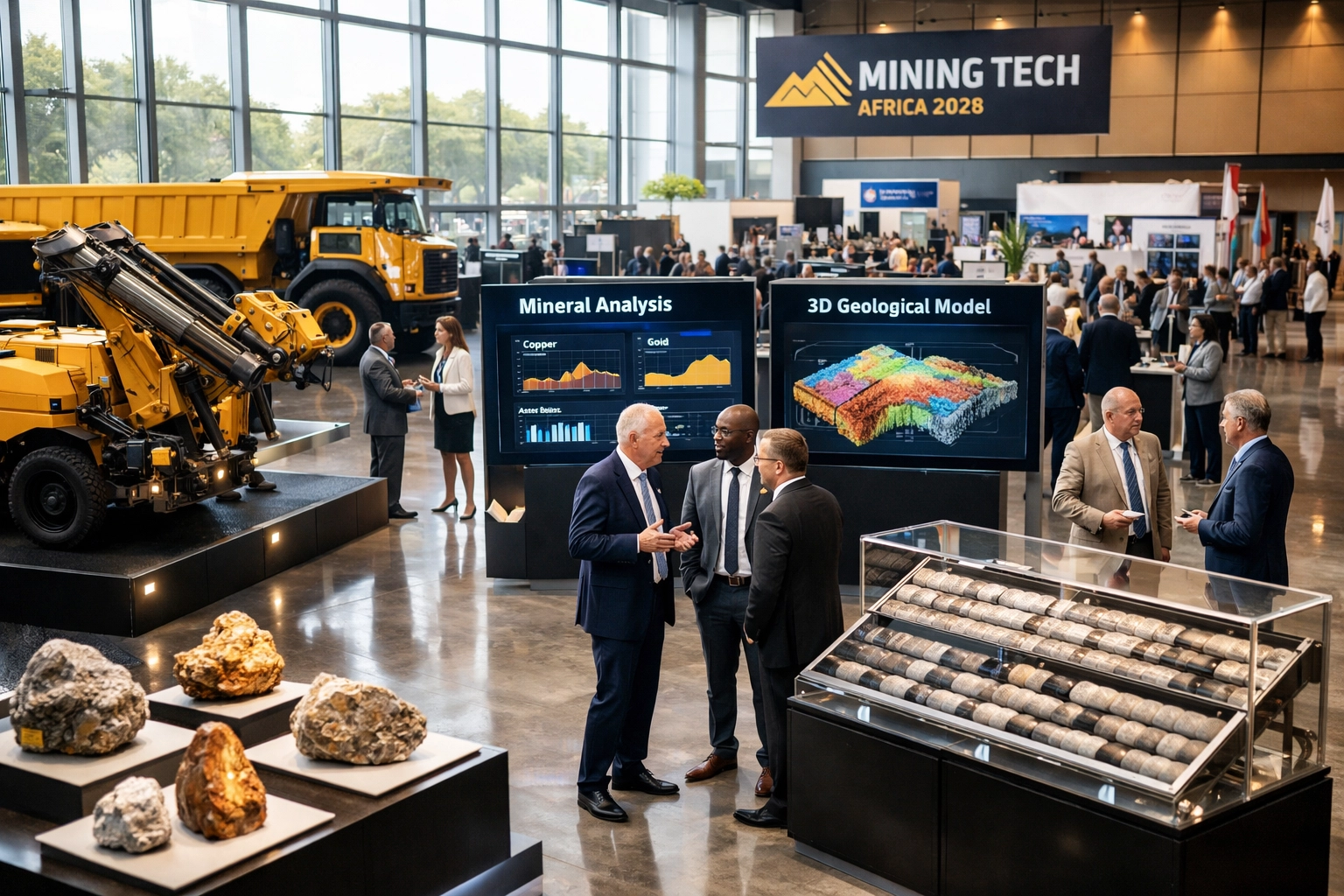 Mining events exhibitions 2026 Africa showcasing technology at International Commodity Summit