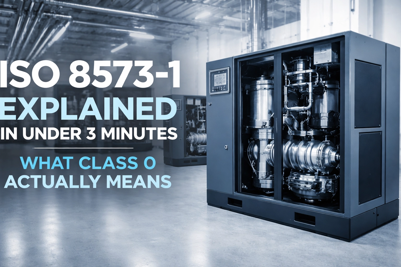 HERO ISO 8573-1 Explained in Under 3 Minutes: What Class 0 Actually Means