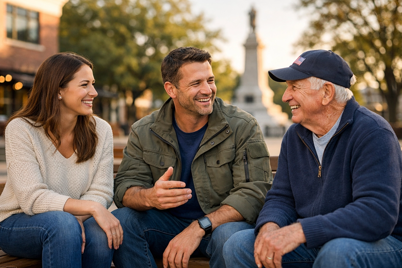 Why the Daily CEO Letter Will Change the Way You Prepare for America’s 250th A diverse group of neighbors engaging in patriotic community leadership in a modern town square.