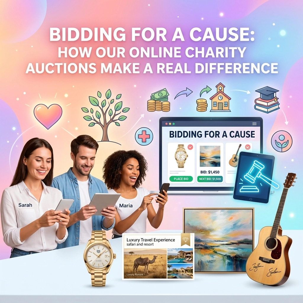 [HERO] Bidding for a Cause: How Our Online Charity Auctions Make a Real Difference