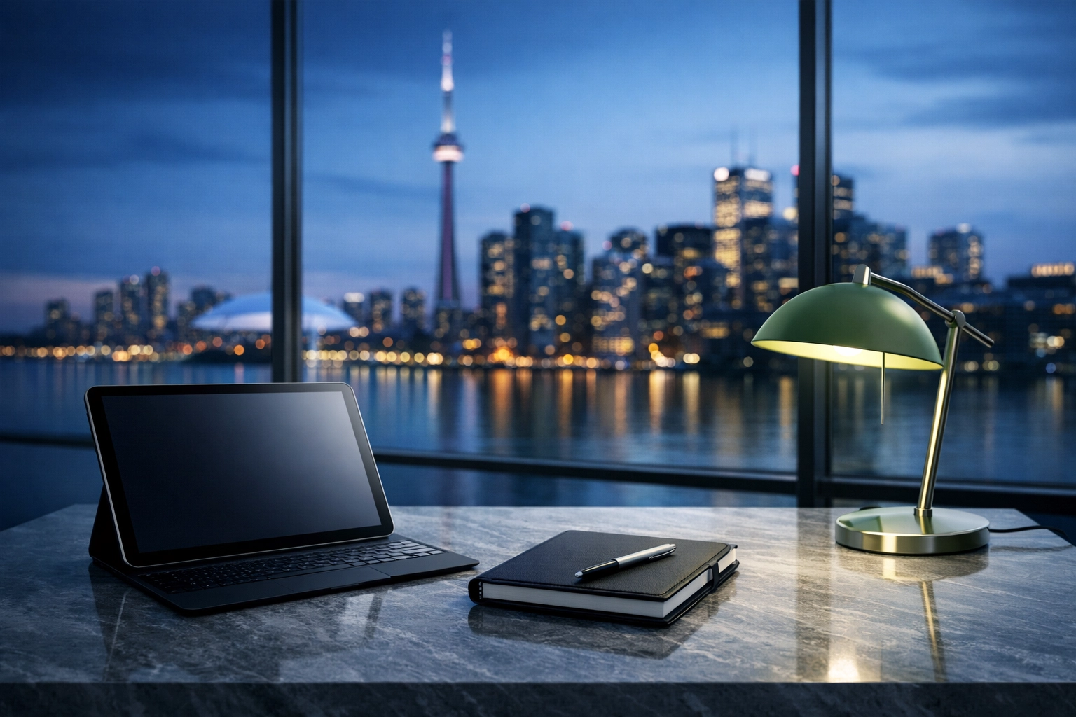 Modern office setting representing reliable quick loan services and financial support across Canada.