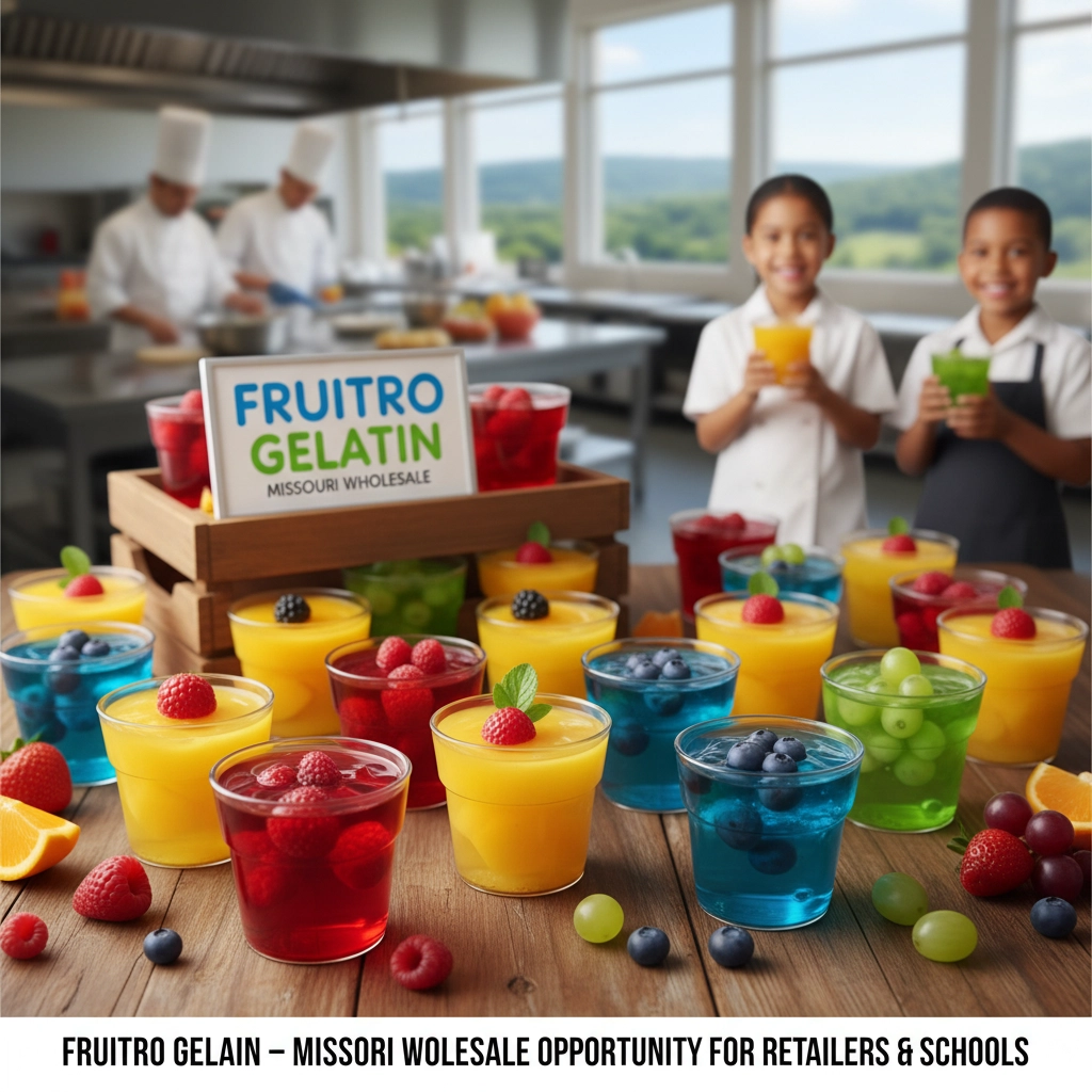 Frutro Gelatin – Missouri Wholesale Opportunity for Retailers & Schools