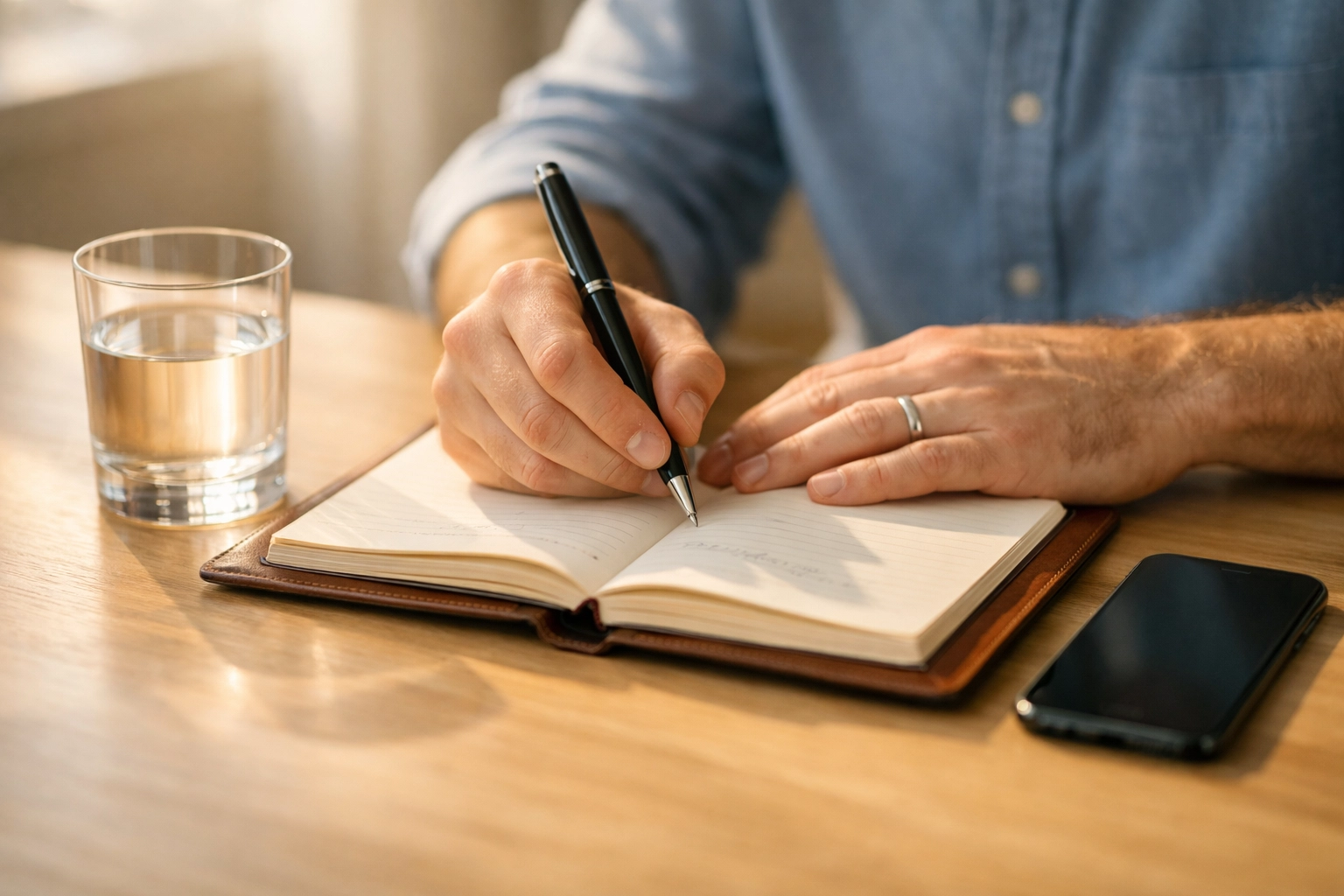 Father documenting evidence to help in exposing lies in court UK and protecting parental rights.