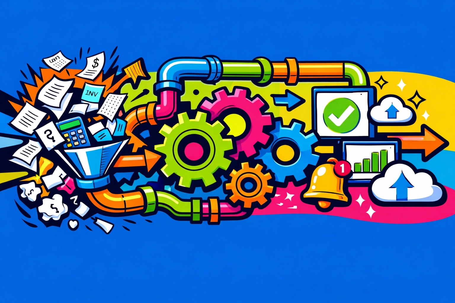 Automated workflow transformation from scattered tasks to streamlined digital process