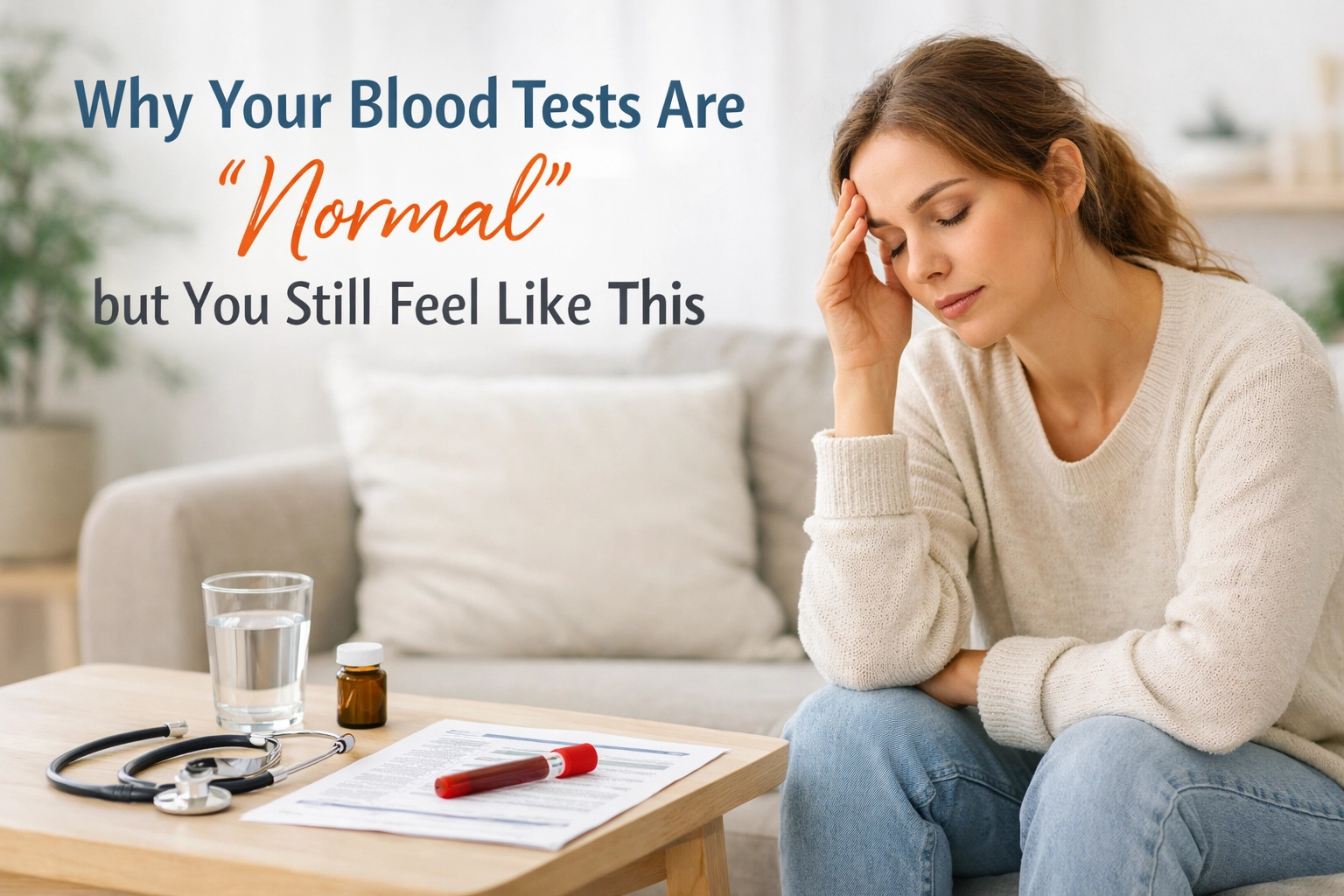 [HERO] Why Your Blood Tests Are "Normal" but You Still Feel Like This
