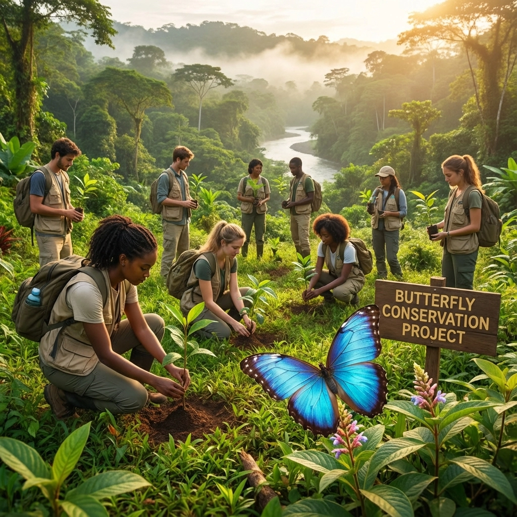 How Student Field Studies in Costa Rica Help Restore Rainforests (and Why Your Next Trip Should Include Butterfly Conservation)