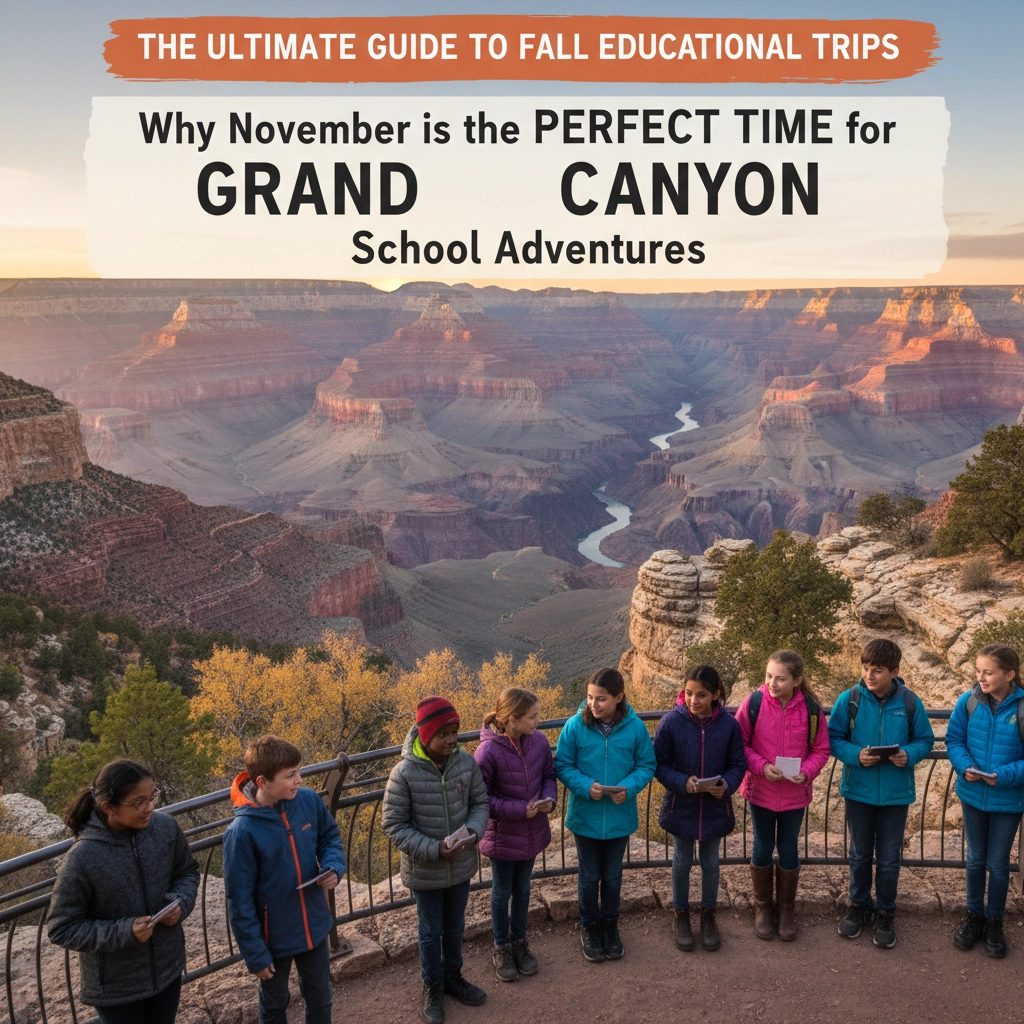 The Ultimate Guide to Fall Educational Trips: Why November is the Perfect Time for Grand Canyon School Adventures