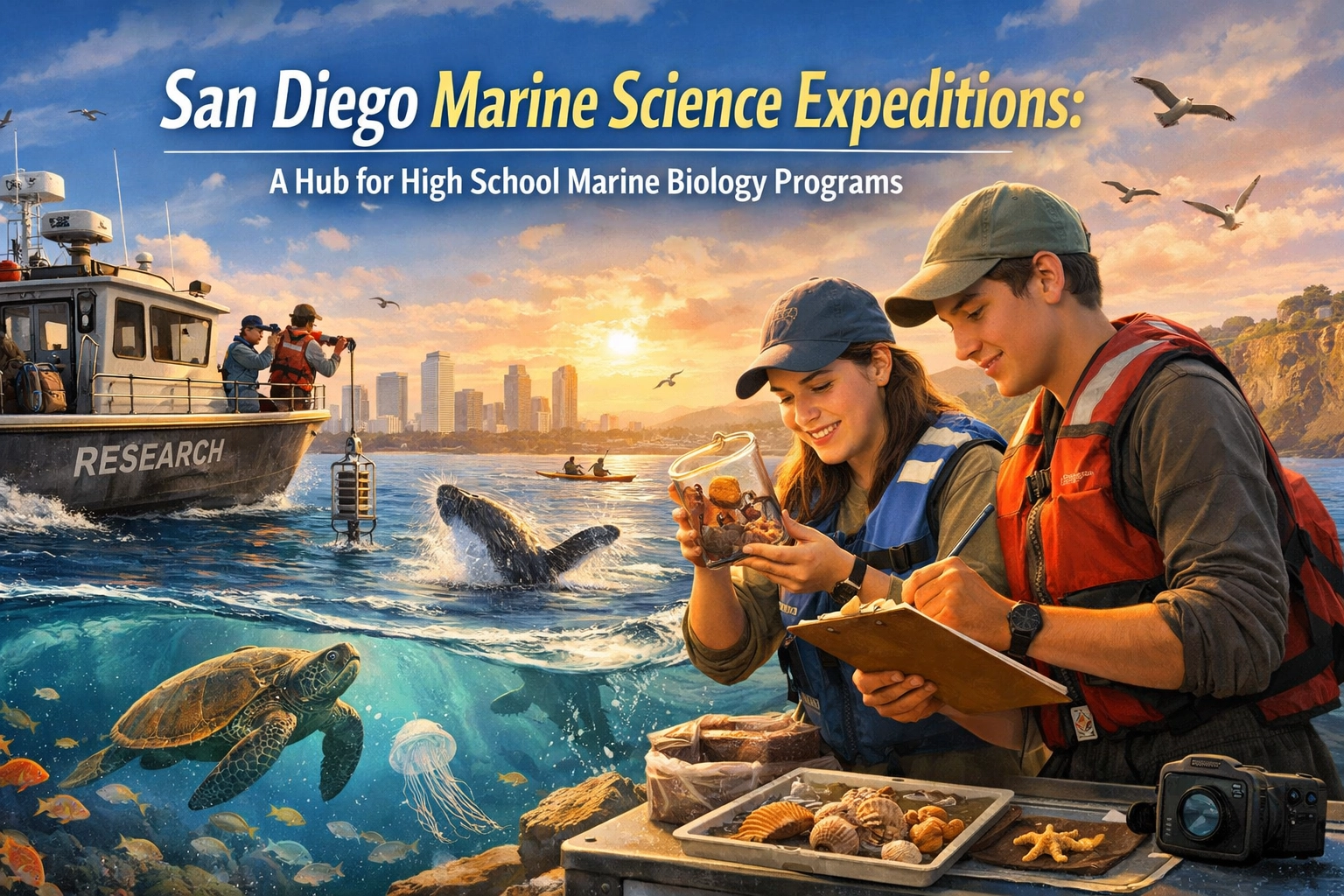 [HERO] San Diego Marine Science Expeditions: A Hub for High School Marine Biology Programs