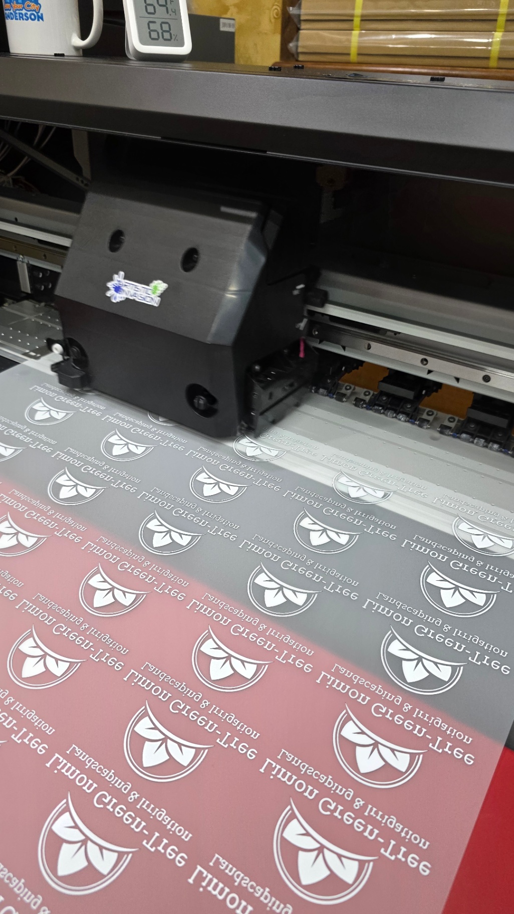 DTF Printer in Action