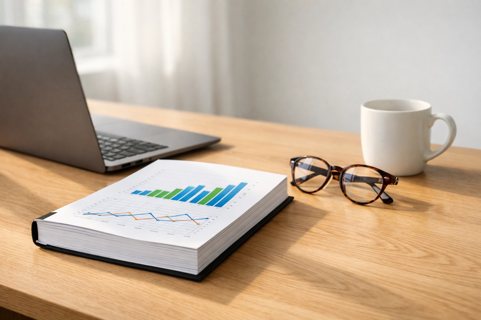 Financial report for a condominium reserve fund study update showing long-term planning data.