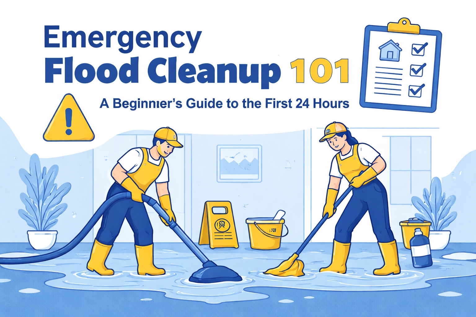 [HERO] Emergency Flood Cleanup 101: A Beginner